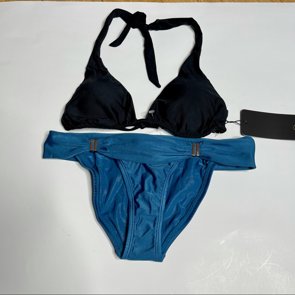 VIX 2 pieces bikini set new S top black XS bottom